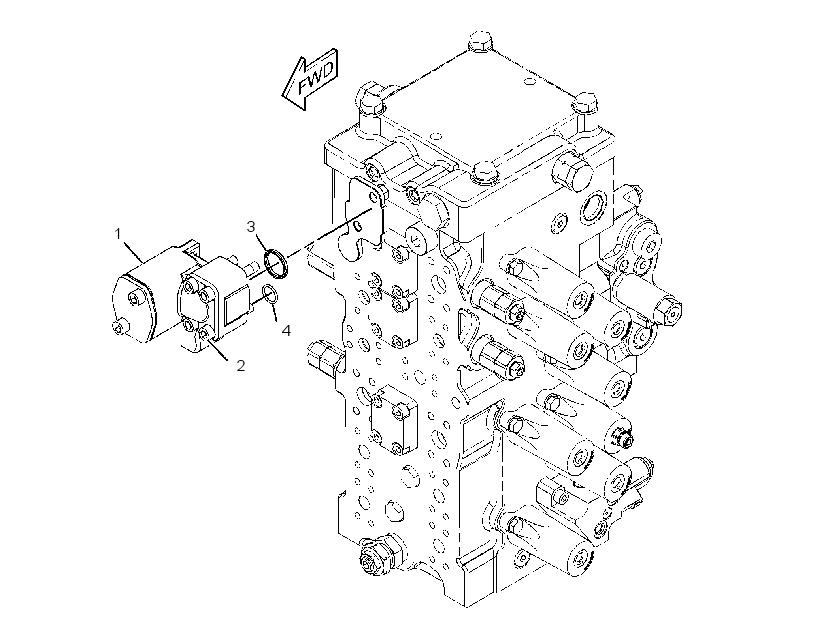 BLOCK & MTG GP-HYDRAULIC 3526834 CAT