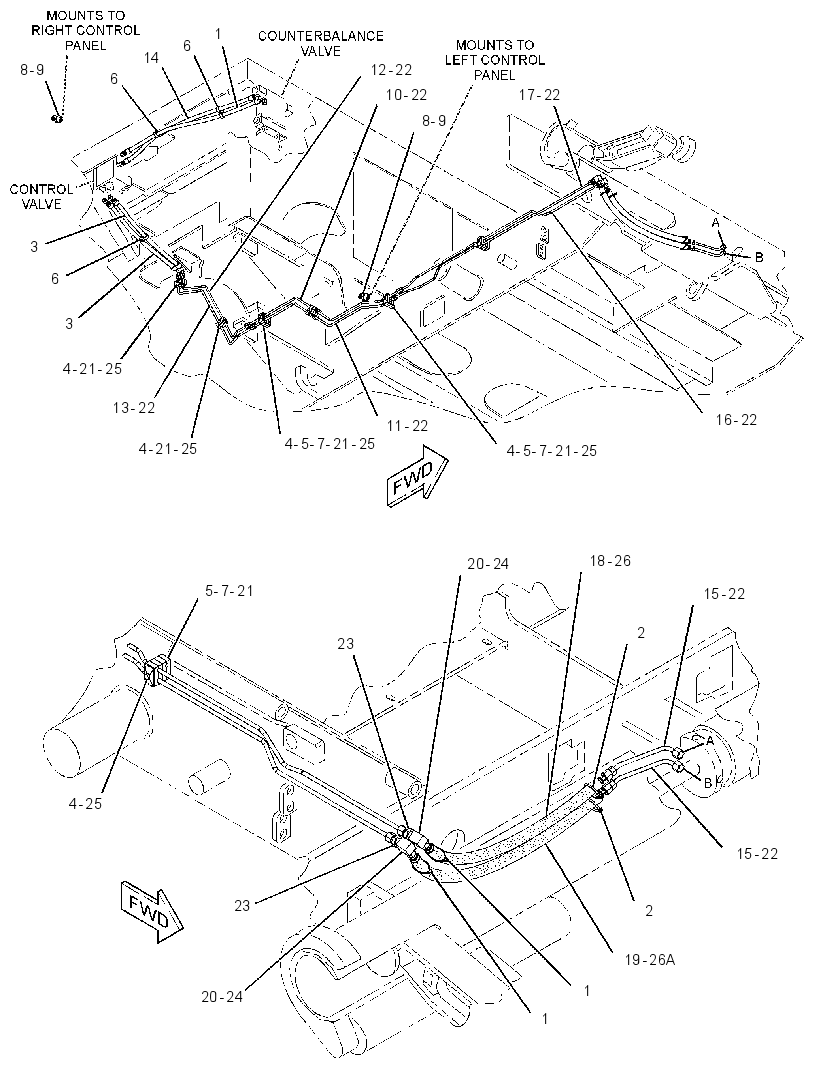 LINES GP-TRUCK HITCH 3367912 CAT