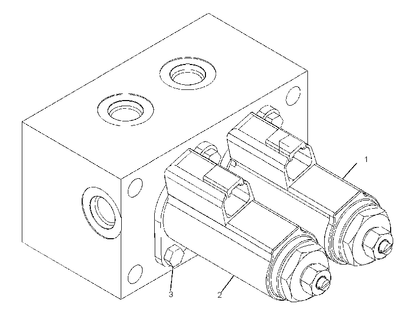 MANIFOLD & SOLENOID GP-CONTROL 3237895 CAT