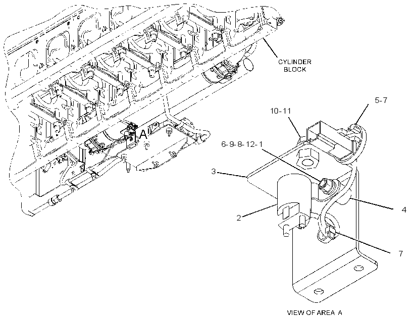 MOUNTING GP-SOLENOID 2787293 CAT