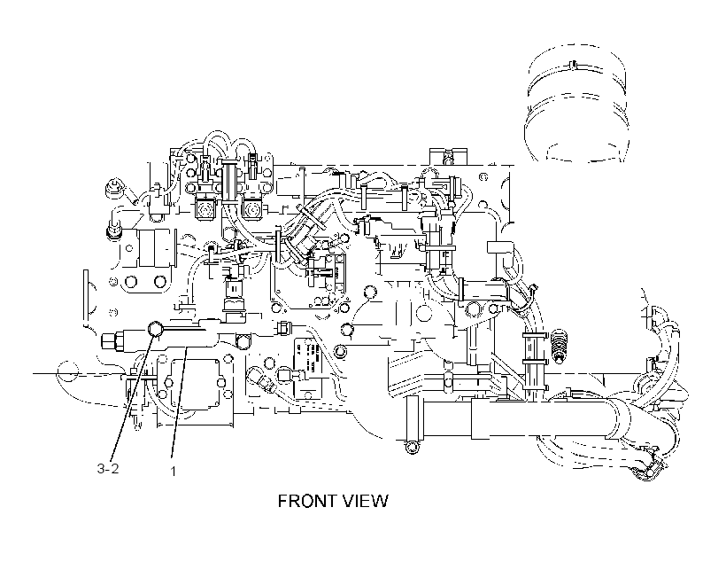 MANIFOLD & MTG GP-FUEL 3466321 CAT