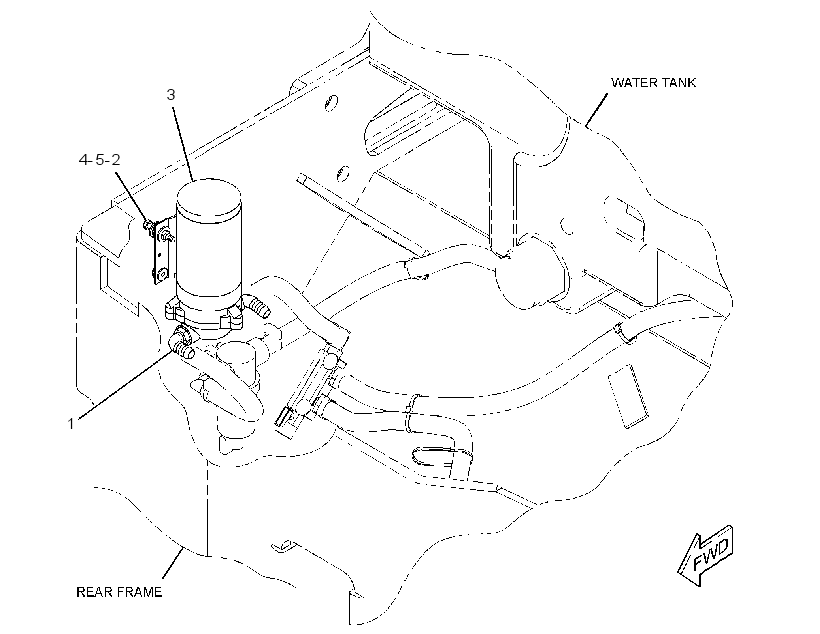 PUMP GP-WATER SPRAY 2932023 CAT