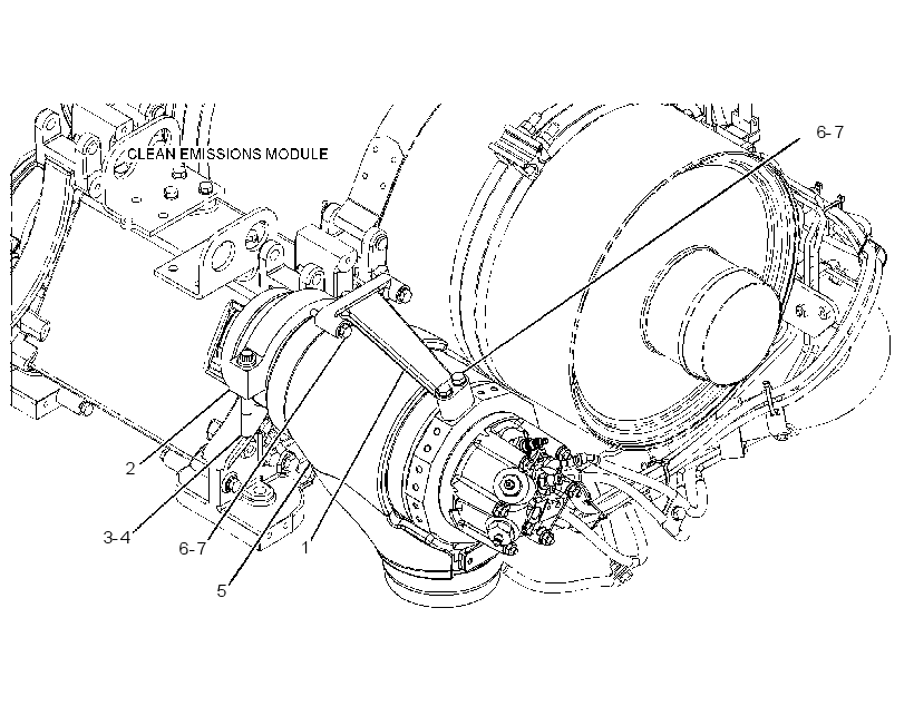COMBUSTION & MTG GP-EXHAUST 3550806 CAT
