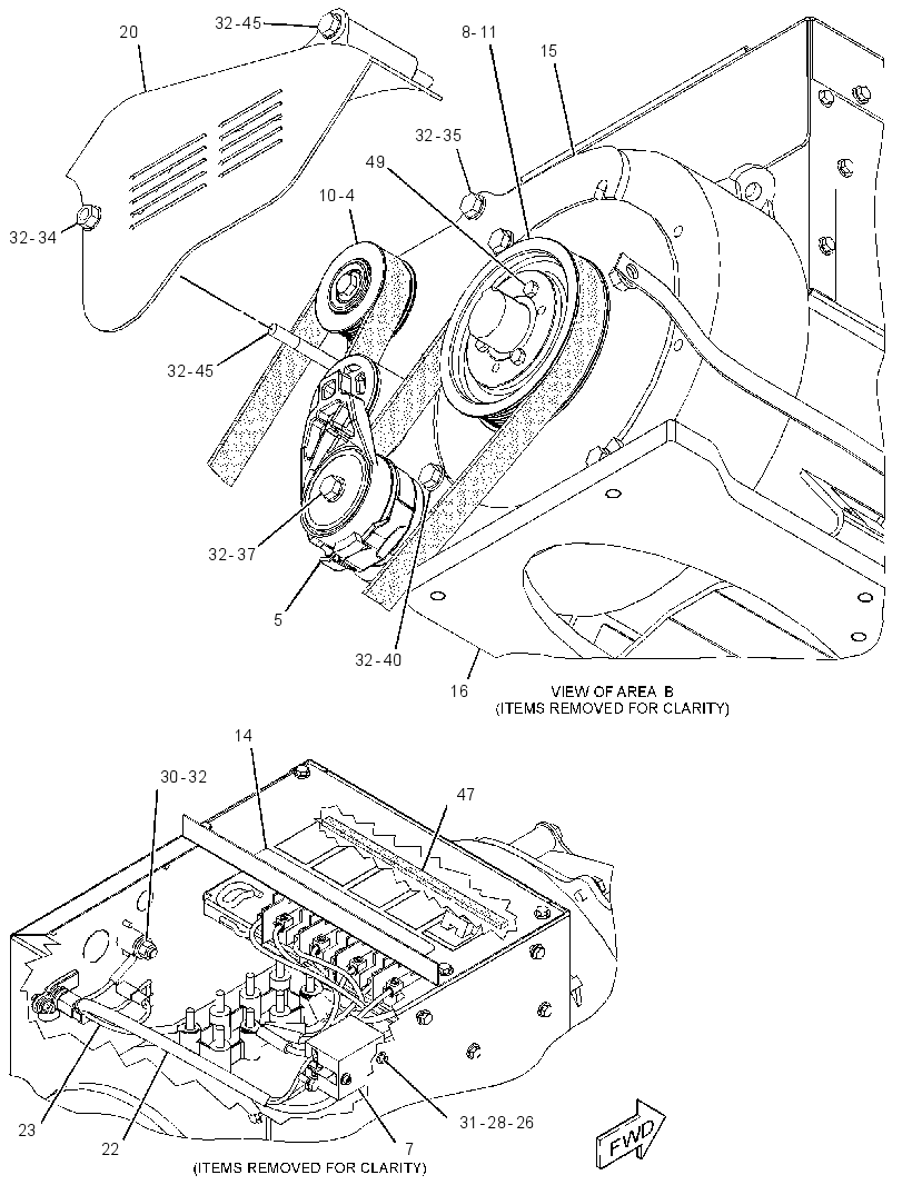 GENERATOR & MOUNTING GP 3212465 CAT