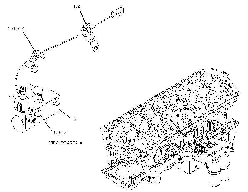 VALVE & MTG GP-OIL METERING 3028237 CAT