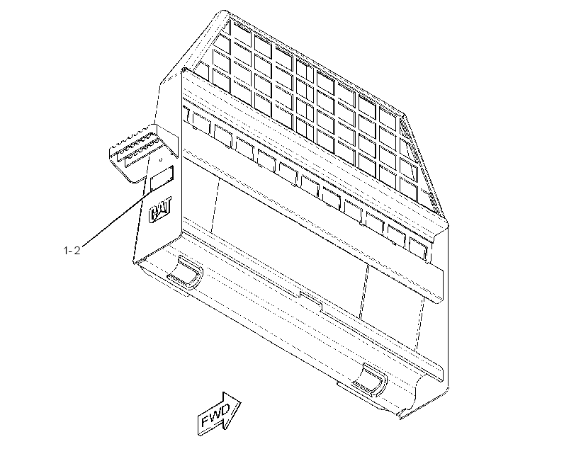 CARRIAGE AS-FORK 1491411 CAT
