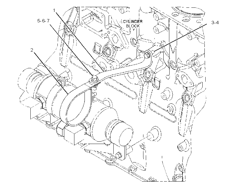 MOUNTING GP-HEAT EXCHANGER 3646001 CAT