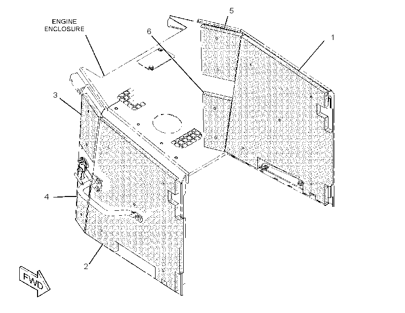 INSULATION GP-SOUND SUPPR 3641400 CAT