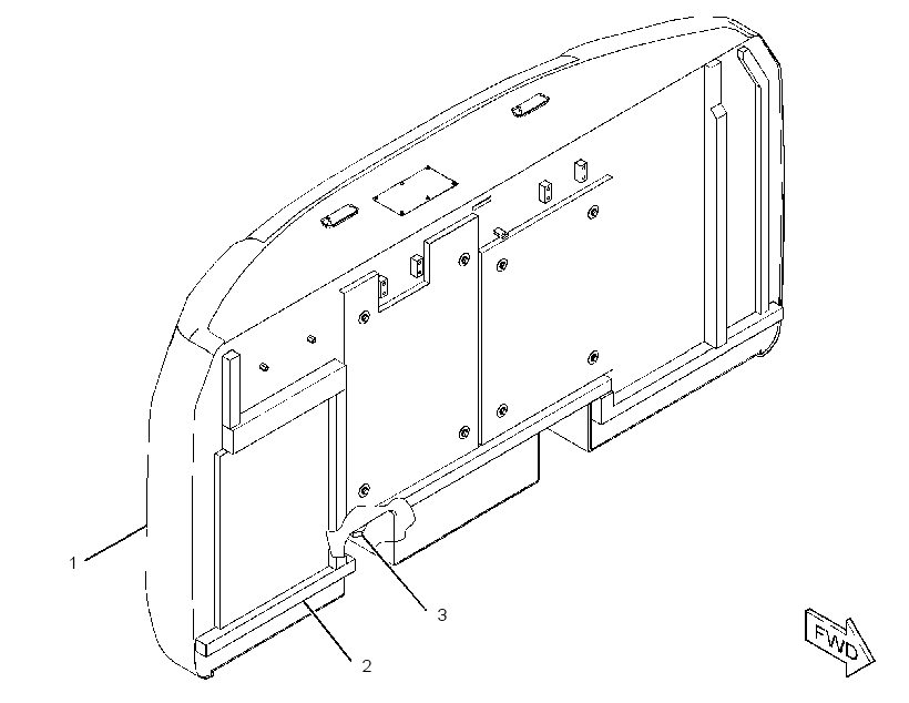 COUNTERWEIGHT AR 3443424 CAT