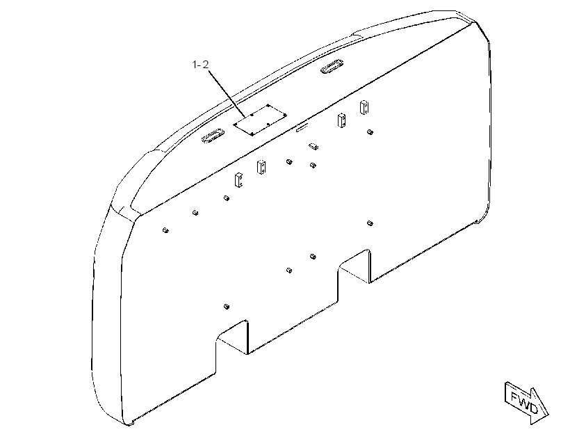 Противовес 3468681 CAT