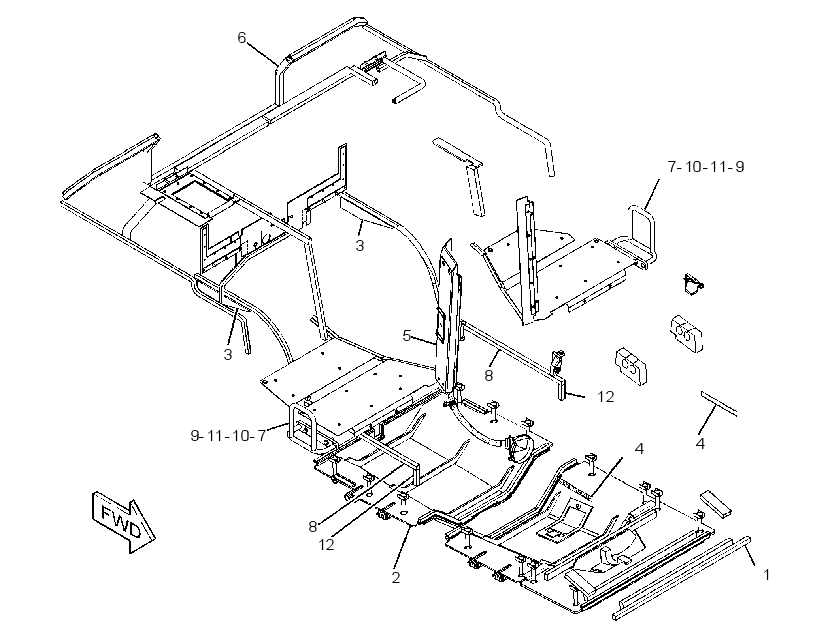 WASTE HANDLING AR 3339985 CAT