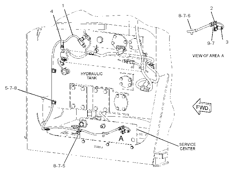 WIRING GP-SERVICE CENTER 3603478 CAT