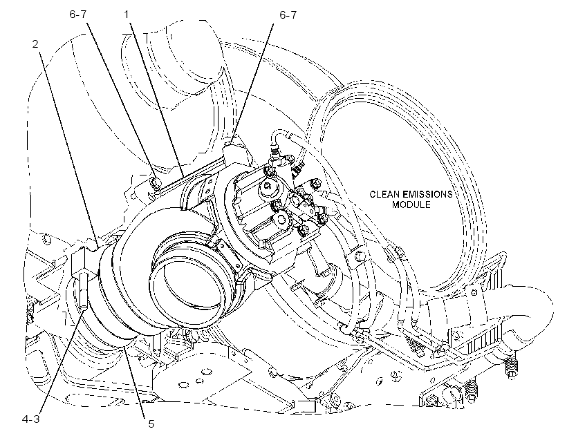 COMBUSTION & MTG GP-EXHAUST 3550808 CAT