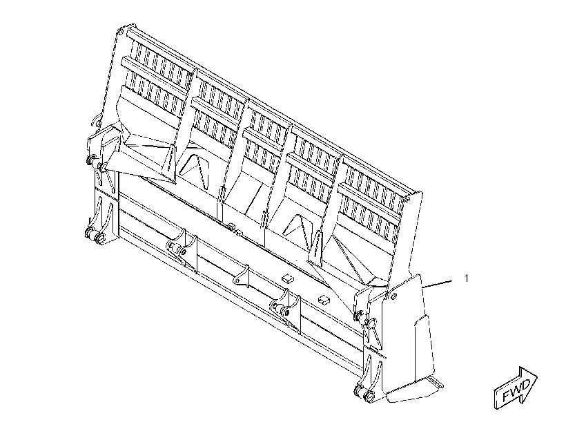 BLADE AS-SEMI-UNIVERSAL 3341820 CAT