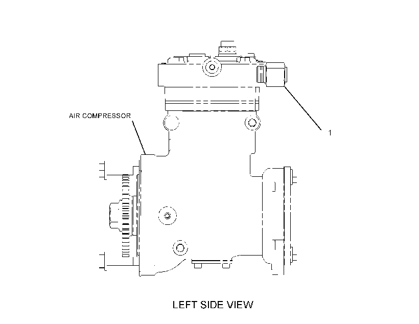 FITTING GP-AIR COMPRESSOR 2386874 CAT