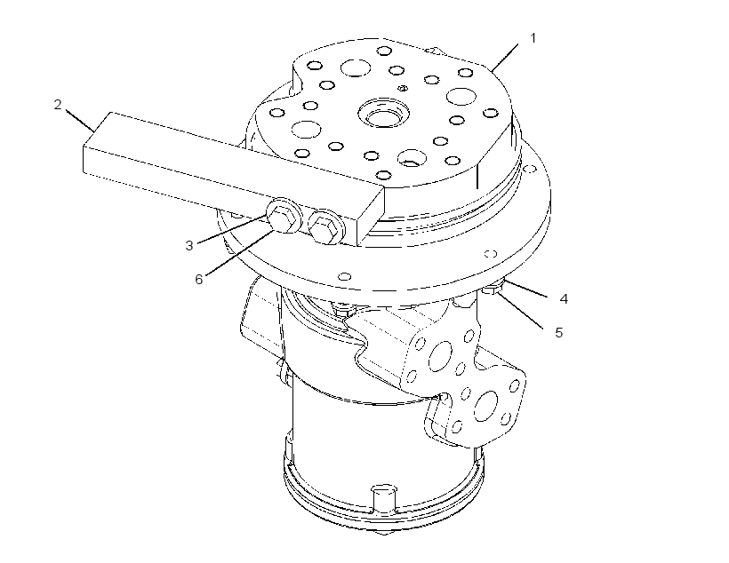 SWIVEL & MOUNTING GP 3264431 CAT