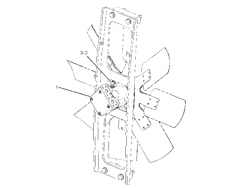 MOTOR & MOUNTING GP 3250078 CAT