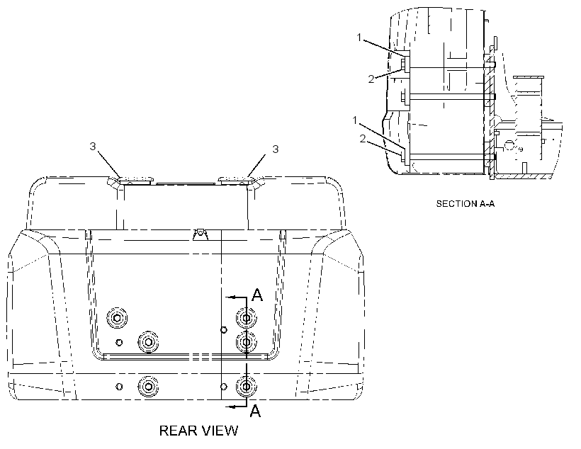 MOUNTING GP-COUNTERWEIGHT 3374868 CAT