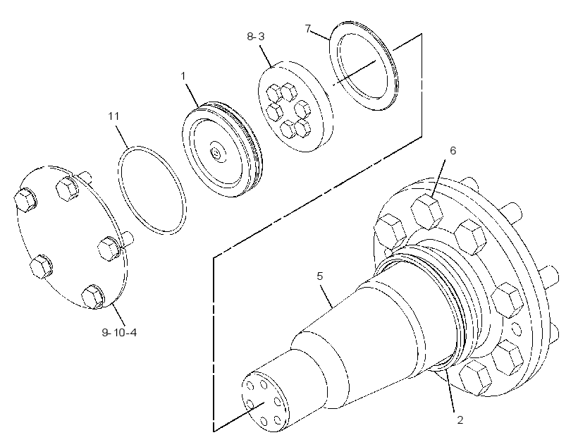 PIVOT BAR GP 3324789 CAT