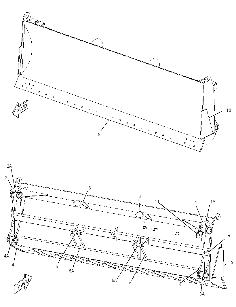 BLADE AS-STRAIGHT 3533038 CAT