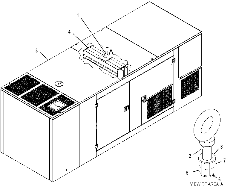 ENCLOSURE GP-GENSET 3291302 CAT