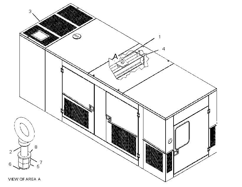 ENCLOSURE GP-GENSET 3289740 CAT