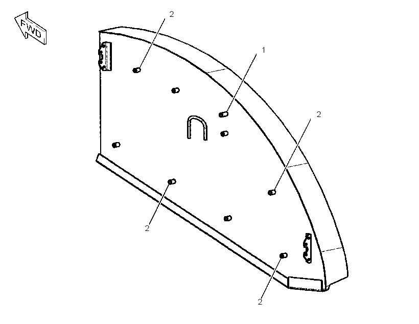 PANEL AS-SIDE 3230983 CAT