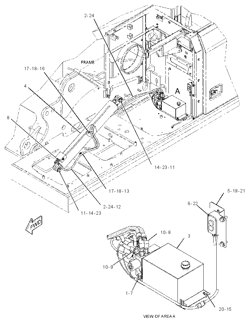 CONTROL GP-CAB TILT 3446065 CAT