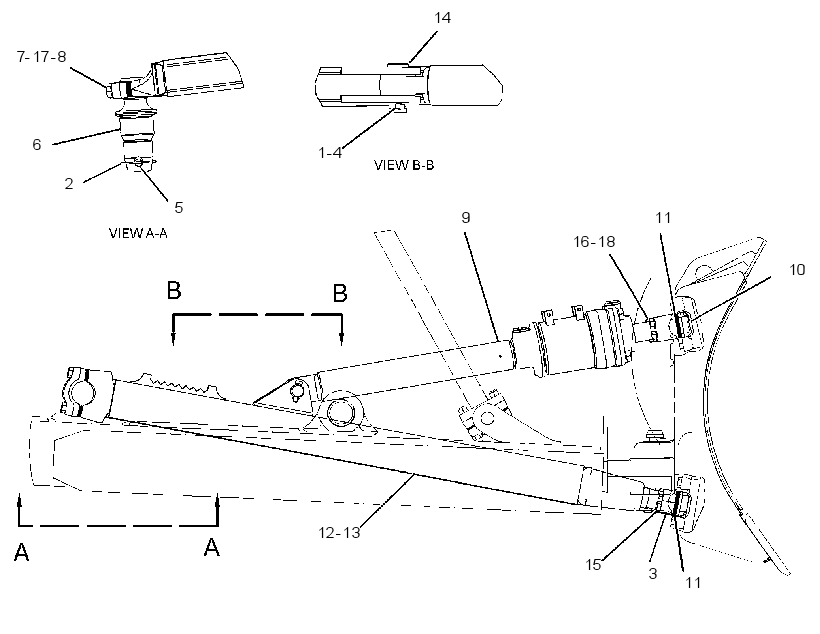 BRACE GP-BULLDOZER 3486701 CAT
