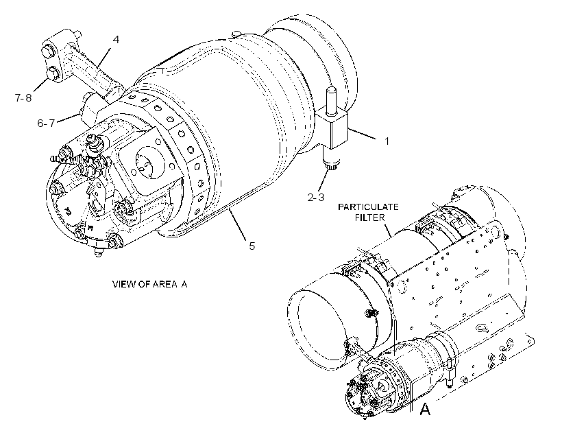 COMBUSTION & MTG GP-EXHAUST 3550817 CAT