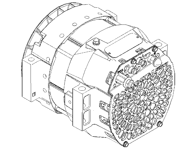 Генератор зарядный 3229743 CAT