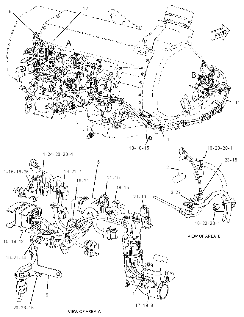 Проводка CEM 3630648 CAT