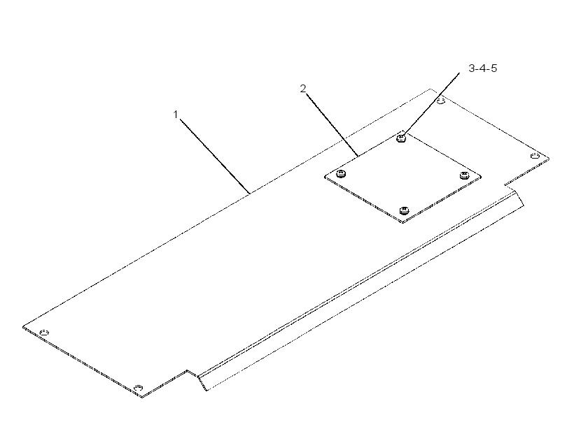 PLATE GP-COVER 2601033 CAT