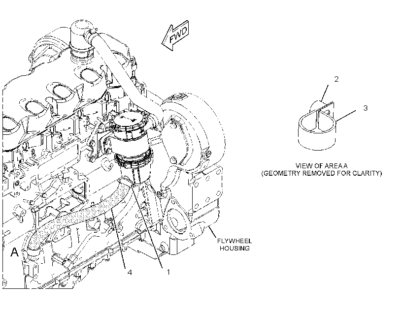 Система отвода газов 3243115 CAT