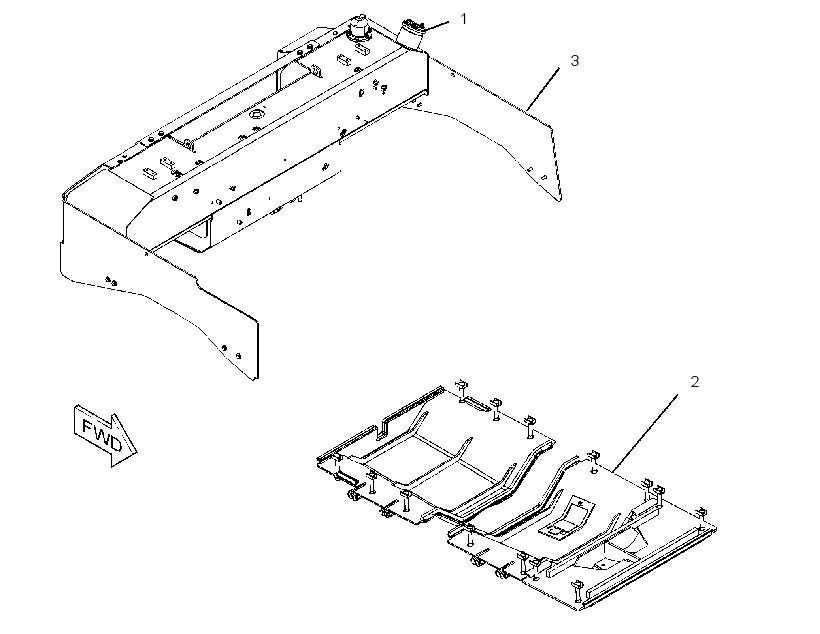 TANK AR-FUEL 3617216 CAT