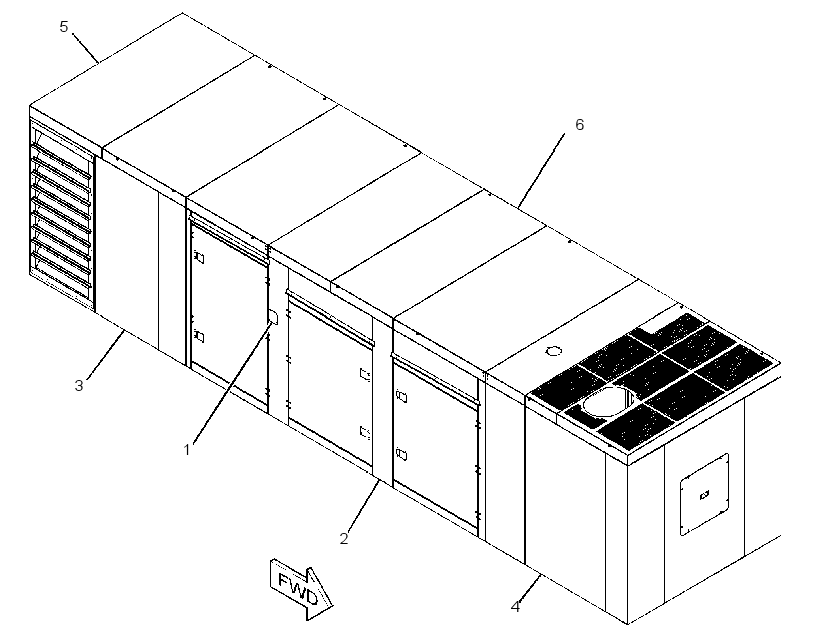 Кожух генератора 3563906 CAT