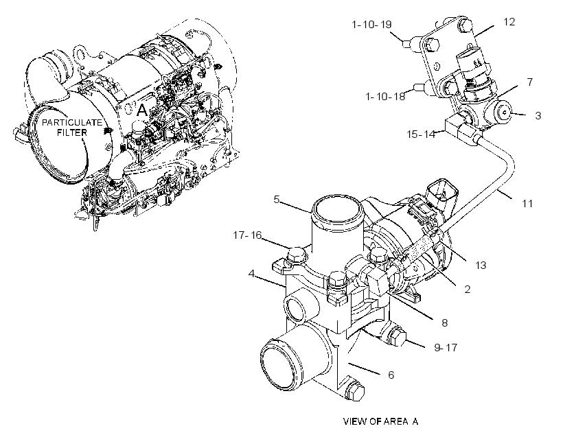 VALVE & MTG GP-AIR CONTROL 3450562 CAT