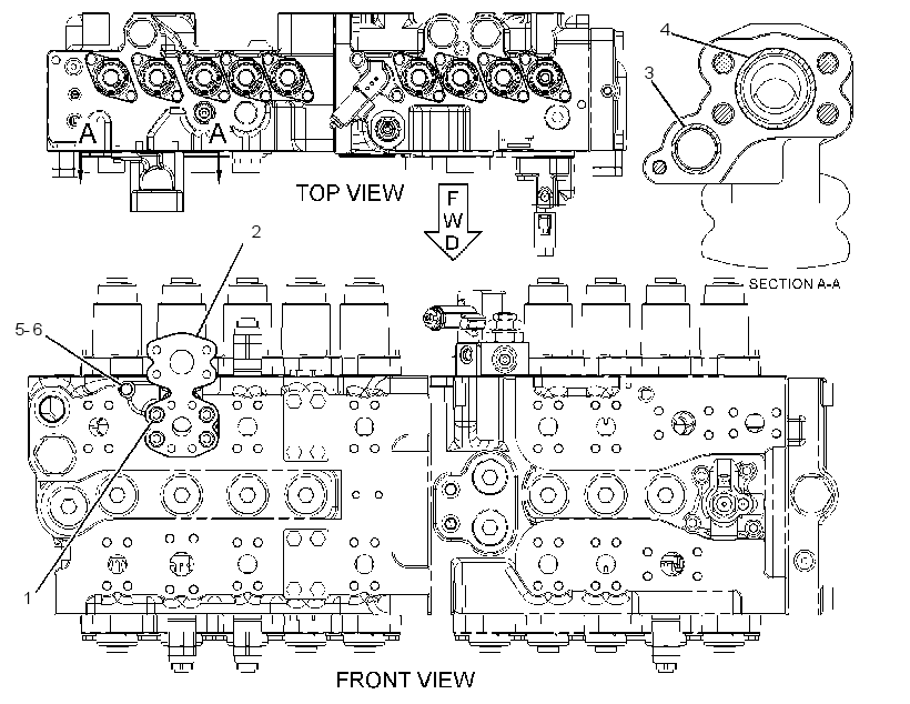 BLOCK & MTG GP-HYDRAULIC 3237664 CAT