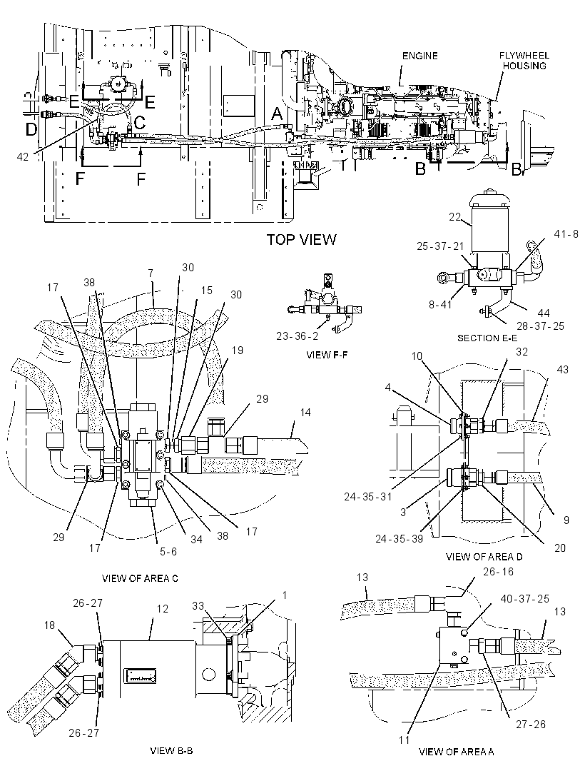 LINES GP-STARTING MOTOR 3122185 CAT