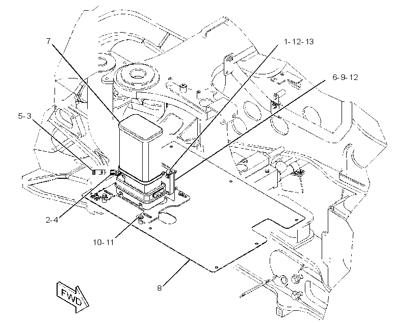 PUMP & MTG GP-LUBRICATION 3523219 CAT