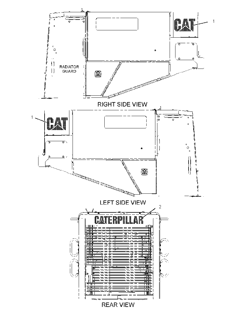 Плёнка 3255279 CAT