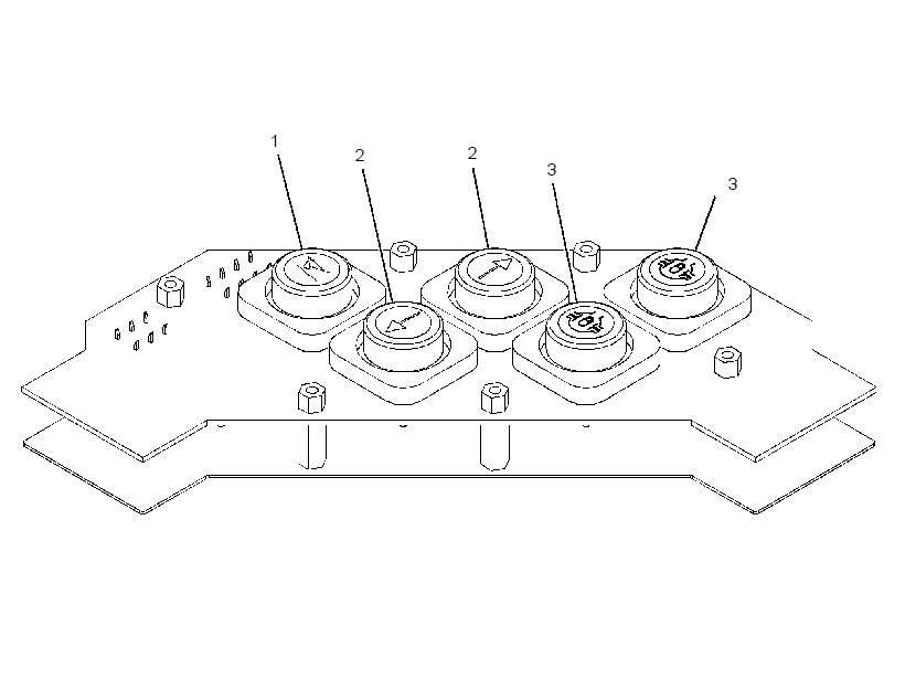 MODULE GP-KEYPAD 3438953 CAT