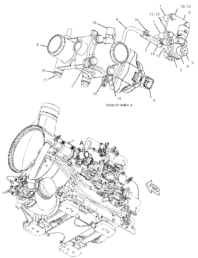 VALVE & MTG GP-AIR CONTROL 3435338 CAT