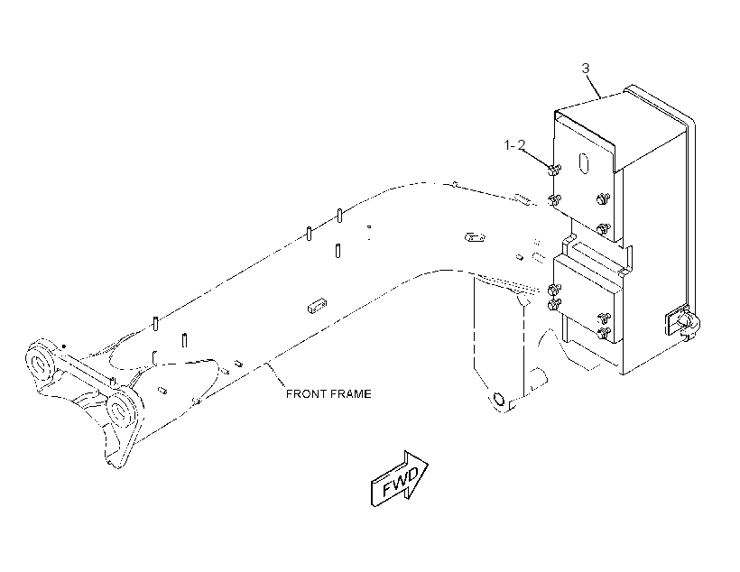 PLATE GP-PUSH 3676842 CAT