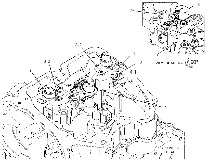 ACTUATOR AS-VALVE 3206965 CAT