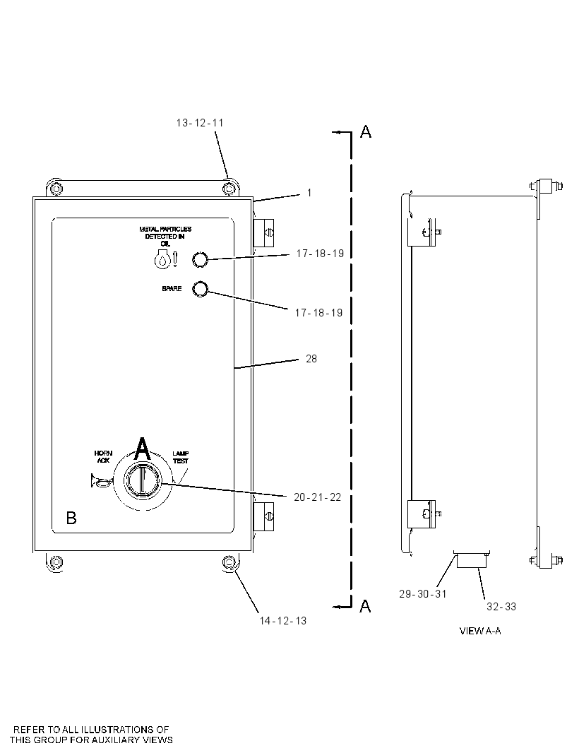 PANEL GP-ANNUNCIATOR 3570346 CAT