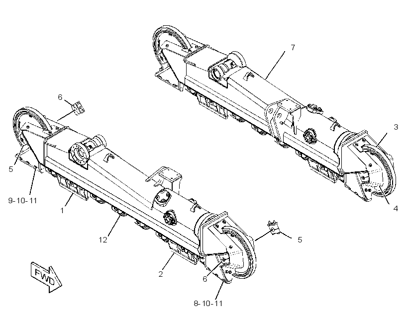 UNDERCARRIAGE GP 3506984 CAT