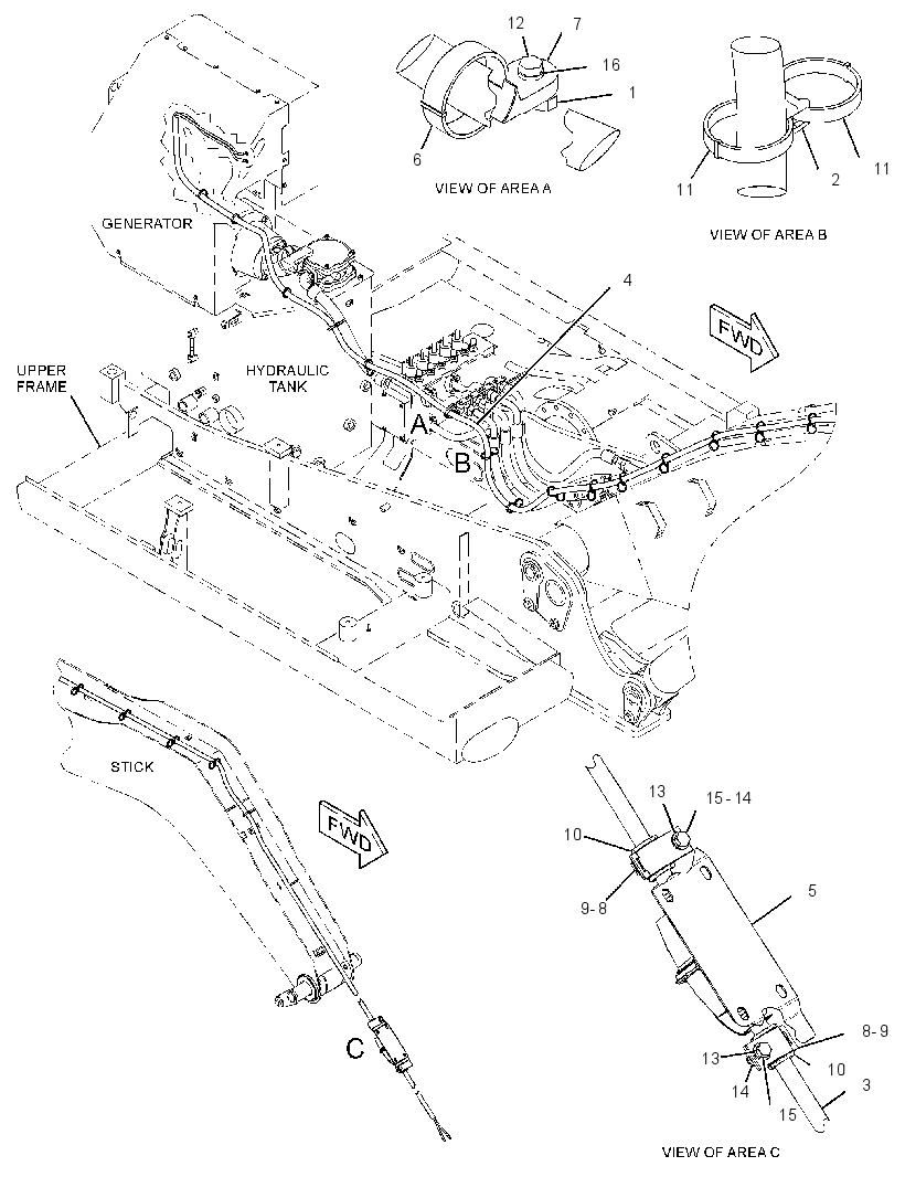 WIRING GP-HYDRAULIC GENERATOR 3291276 CAT