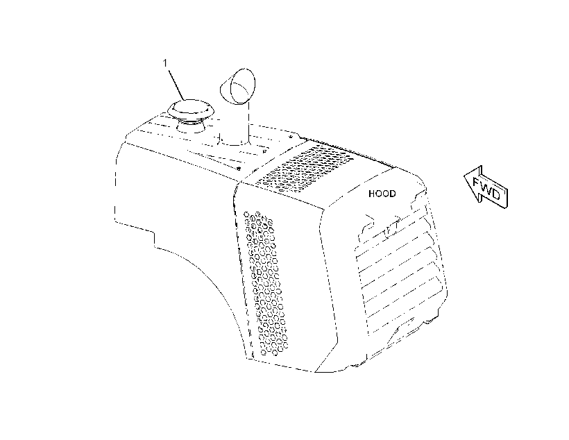 CAP GP-AIR CLEANER 3261092 CAT