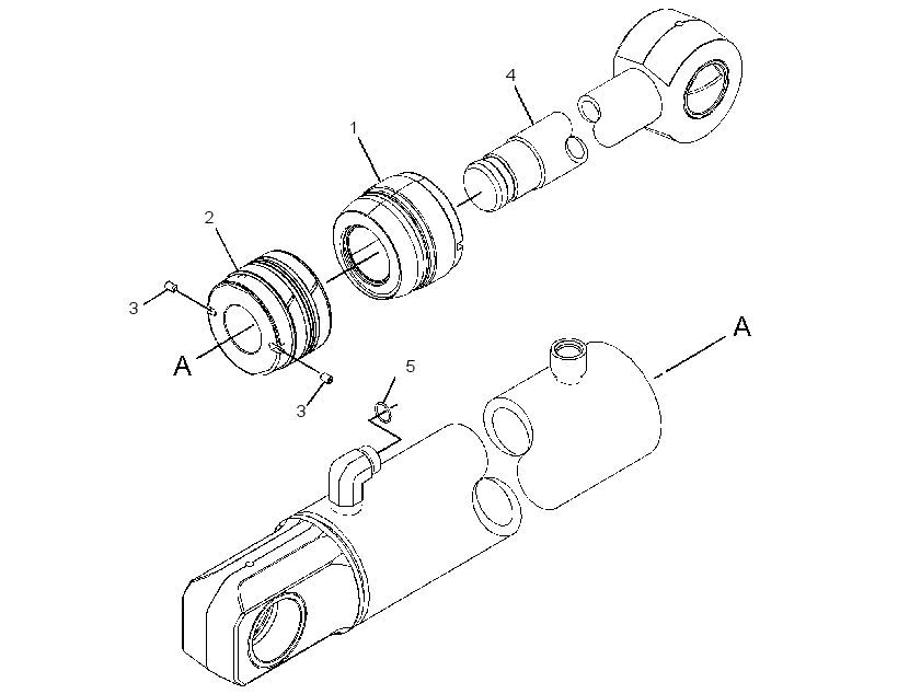 CYLINDER GP-BOWL 3561876 CAT